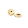 Pendientes Bebé Margarita con Circonitas Oro 18K | Pequejoyas