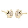 Pendientes Niña Estrella con Circonita Oro 18K | Pequejoyas